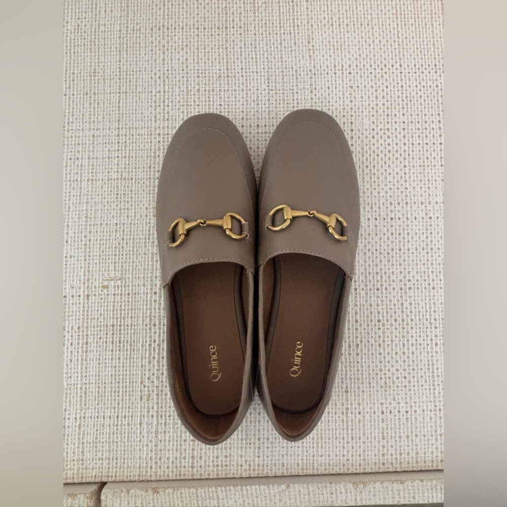 Quince Women’s Italian Leather Horsebit Loafer